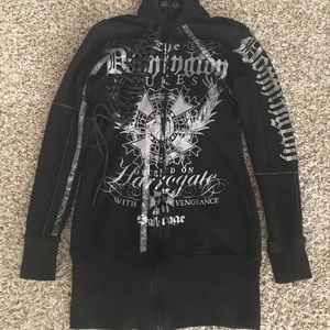 Salvage Full zip sweatshirt, size XS
